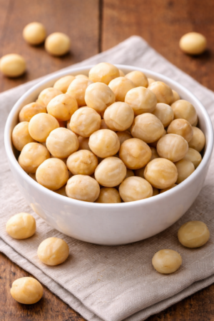 Cuenco de nueces de macadamia NUEZ DE MACADAMIA